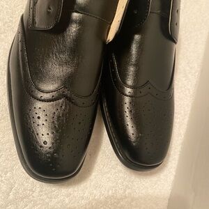 Majestic Polished Black Oxfords